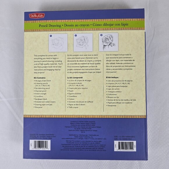 Bundle of Pencil Drawing Books and Graphite Pencils Arts Adult Teen - Picture 8 of 15